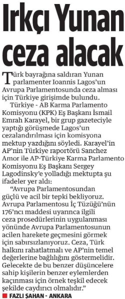 Yeni Şafak, 08 Şubat 2020