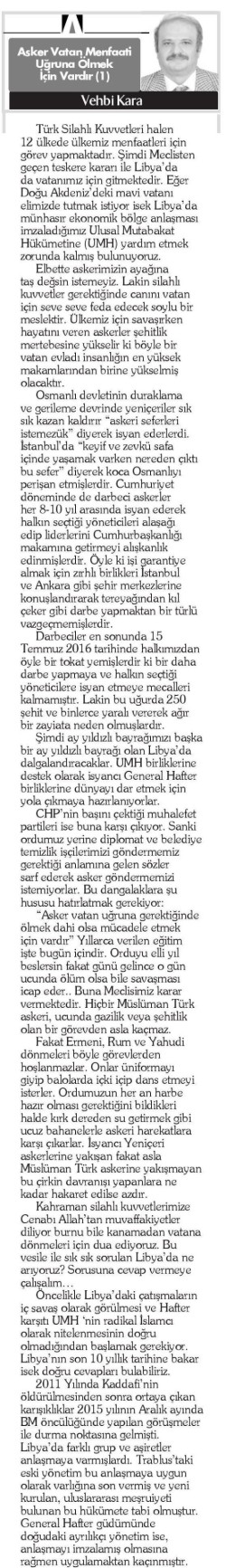 Ayrıntılı Haber, 16 ocak 2020