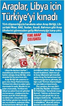 Yeni Akit, 16 Ocak 2020