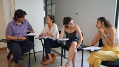 'Zor konularda yeni bir diyalog' atölyesi